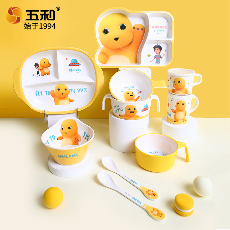Baby Rice Food - NAILONG милая посуда в стиле аниме,