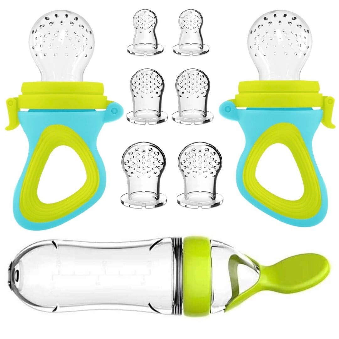 Baby Food Feeder - Сжимающая бутылочка для кормления, силиконовая соска