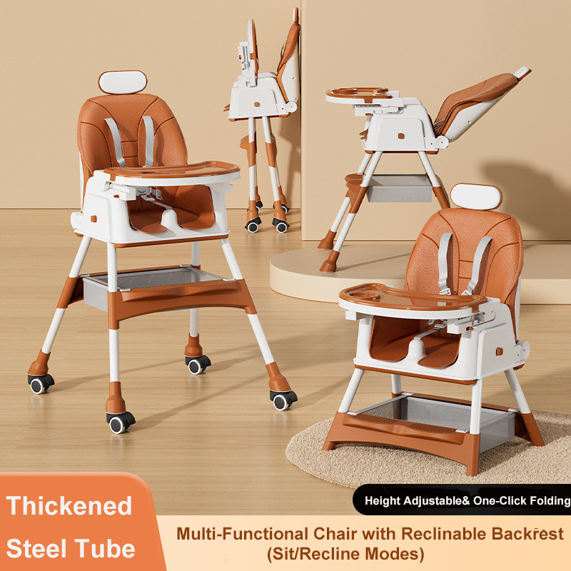 Baby Food Eating Chair - Складной детский обеденный стул, режимы сидения