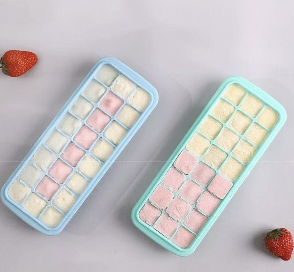 Baby Food Freezer Tray - Силиконовый лоток для кубиков льда с