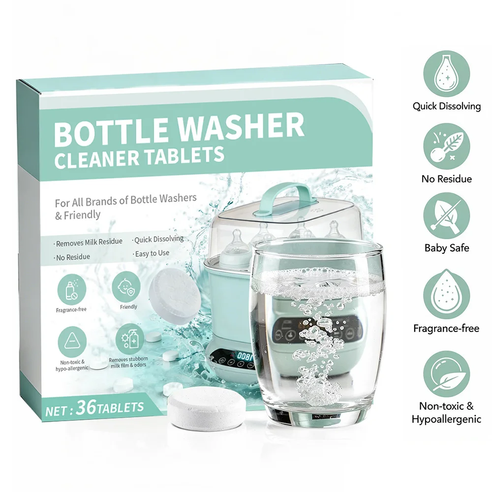 Baby Food Bottle - Таблетки для удаления накипи с детских
