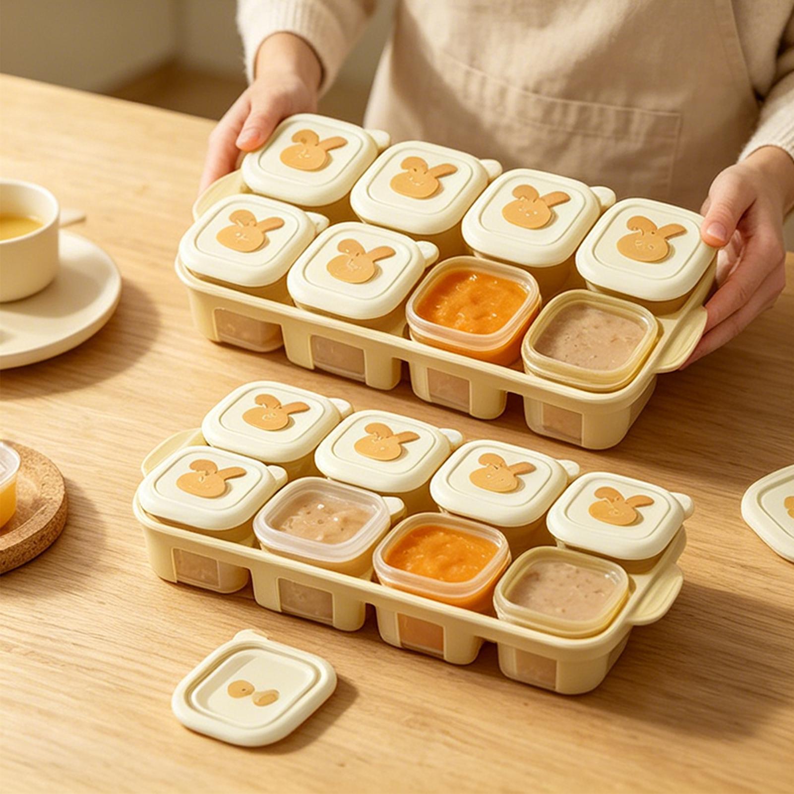 Контейнер-кубик для заморозки  – обзор и цена Baby Food Freezer Tray