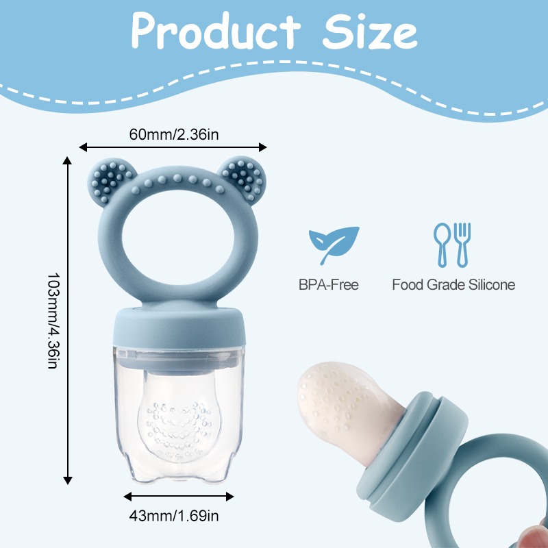 Силиконовая соска-пустышка для – обзор и цена Baby Food Feeder