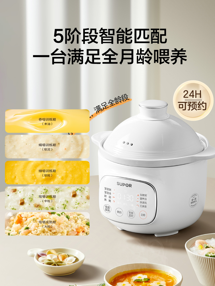 Supor детская кастрюля для при – обзор и цена Baby Rice Food