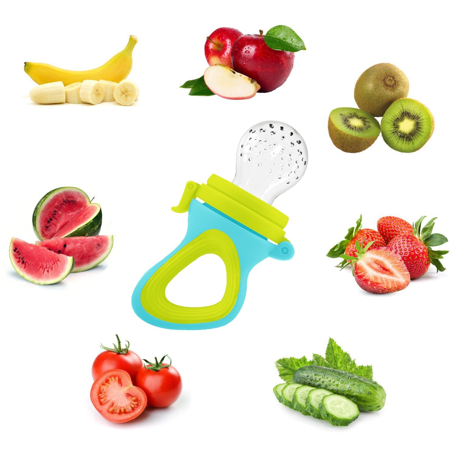 Сжимающая бутылочка для кормле – обзор и цена Baby Food Feeder