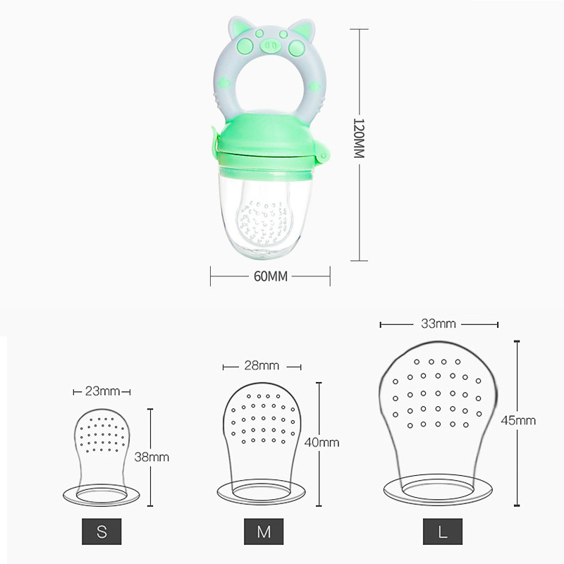 Набор из 4 силиконовых прорезы – обзор и цена Baby Food Feeder