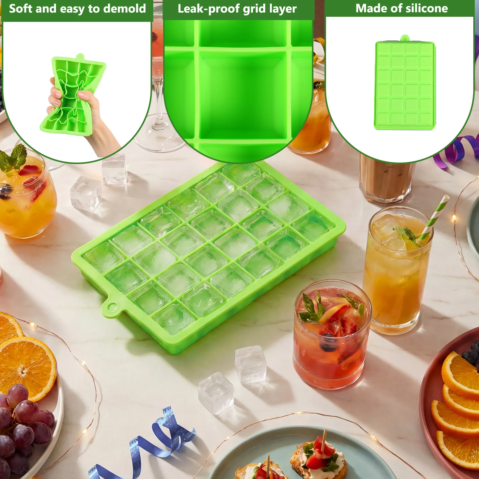 Силиконовая форма для льда: ле – обзор и цена Baby Food Freezer Tray