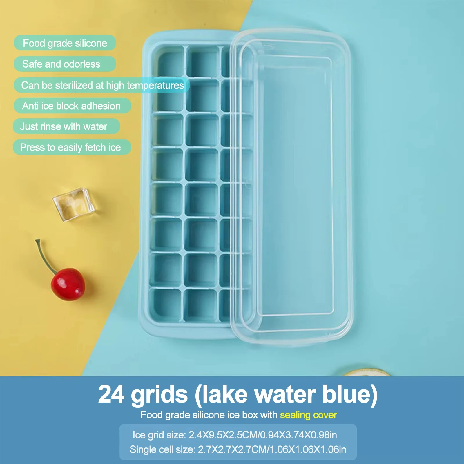 Силиконовый лоток для кубиков  – обзор и цена Baby Food Freezer Tray