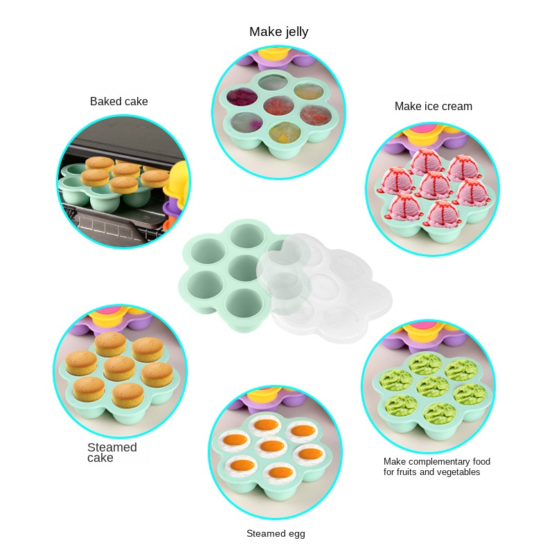 Многоразовый силиконовый конте – обзор и цена Baby Food Freezer Tray