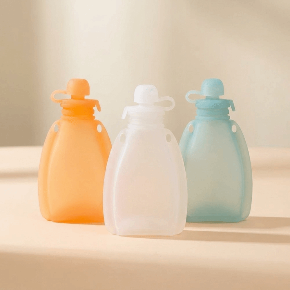 Портативный силиконовый пакети – обзор и цена Baby Food Feeder