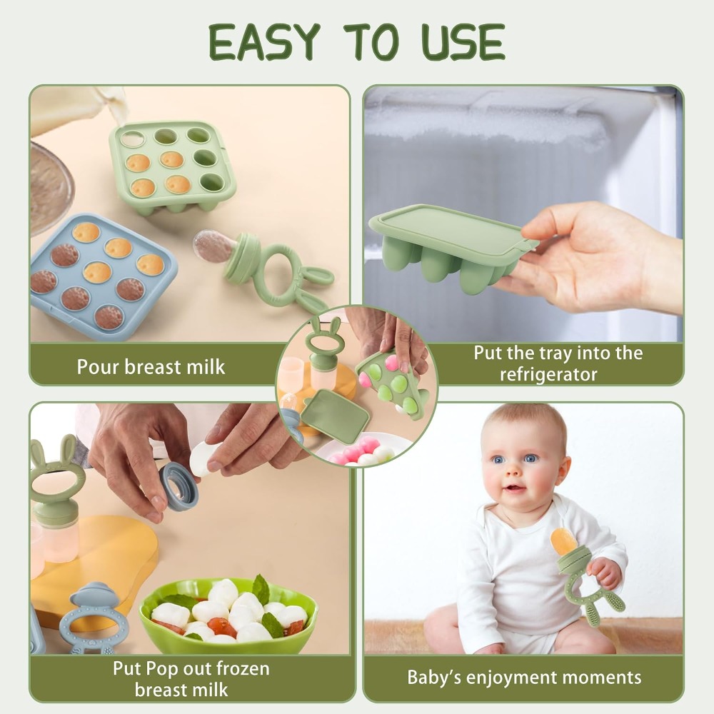 Форма для заморозки детского п – обзор и цена Baby Food Freezer Tray